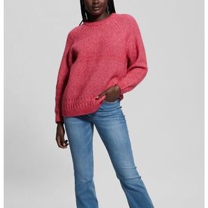 Guess Pink Cozy Sweater